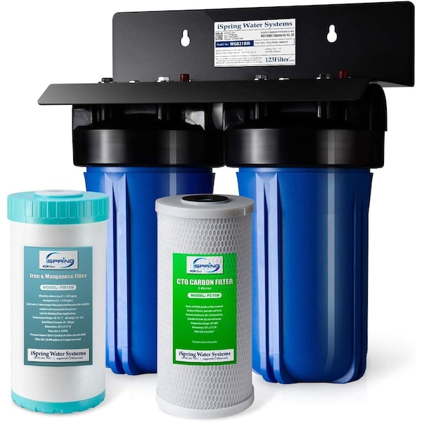 Ispring 2Stage Whole House Water Filtration System WGB21BM - main